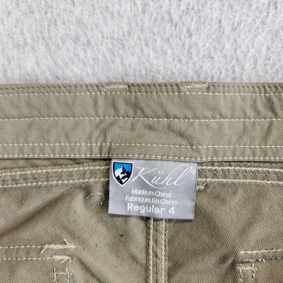 Kuhl Pants Womens 4 Gray Convertible Bootcut Roll Tab Hiking Trails Camping - Picture 10 of 16